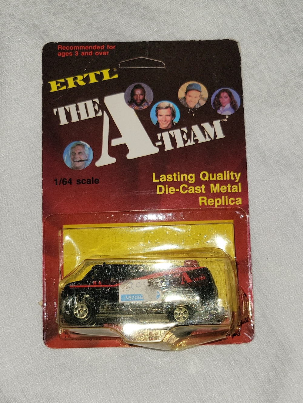Vintage 1983 Ertl The A-Team Die-cast Van NRFP